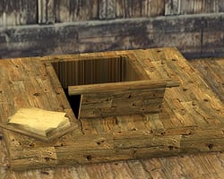 Sims4:江戸和式トイレ配布